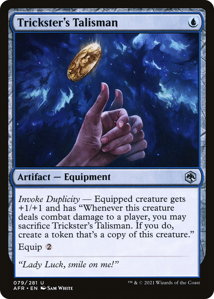 Magic: The Gathering - Trickster's Talisman Foil - Adventures in the Forgotten Realms