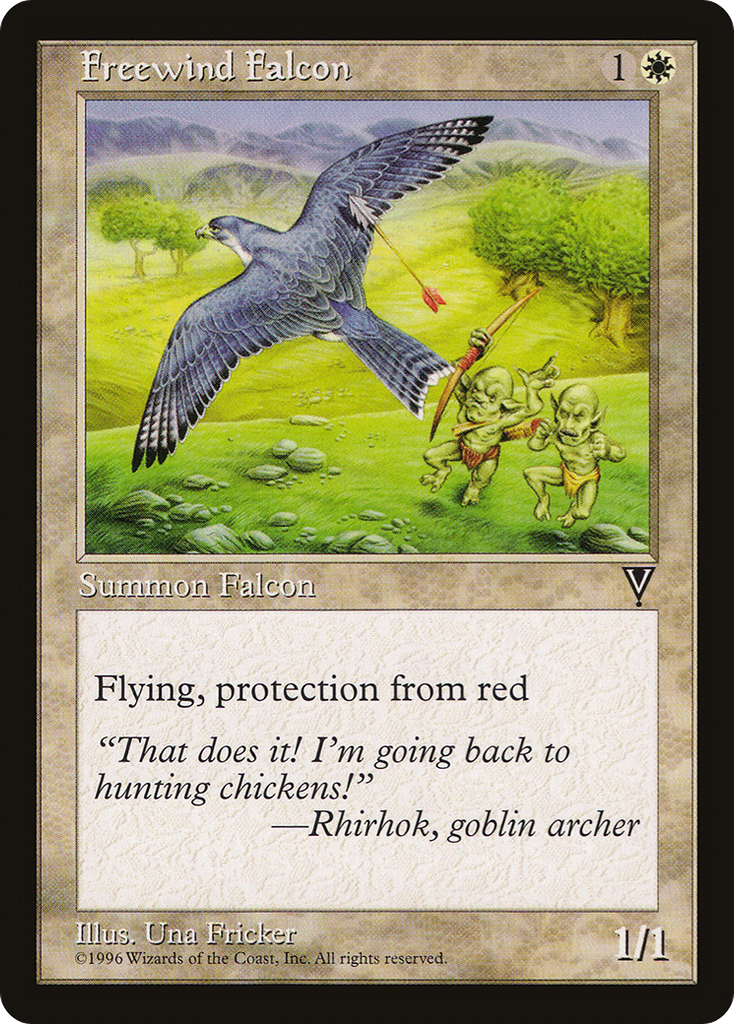 Magic: The Gathering - Freewind Falcon - Visions