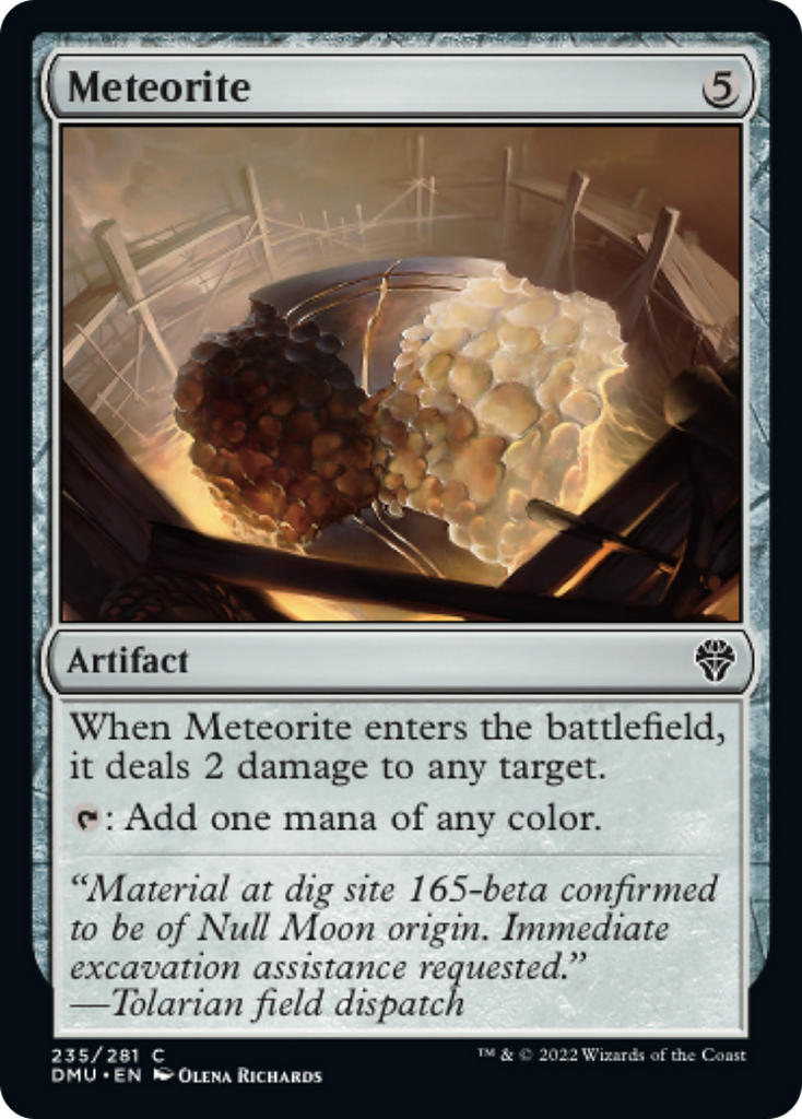 Magic: The Gathering - Meteorite - Dominaria United