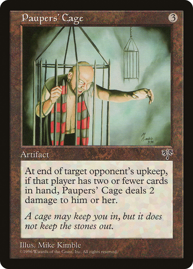 Magic: The Gathering - Paupers' Cage - Mirage