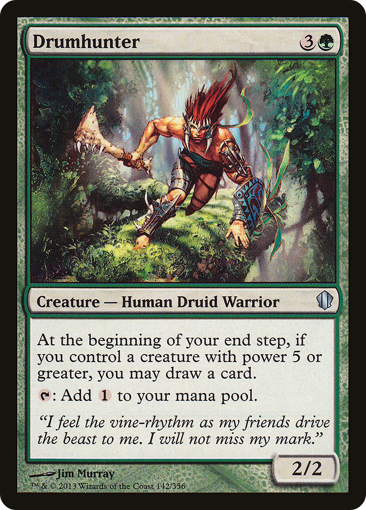 Magic: The Gathering - Drumhunter - Commander 2013