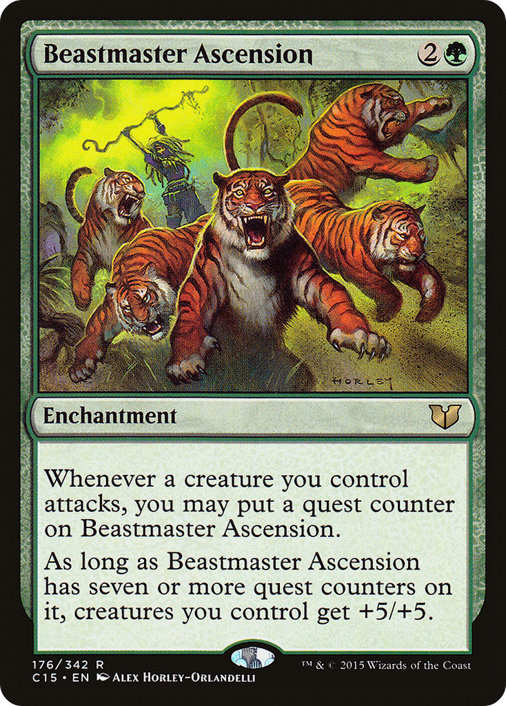 Magic: The Gathering - Beastmaster Ascension - Commander 2015