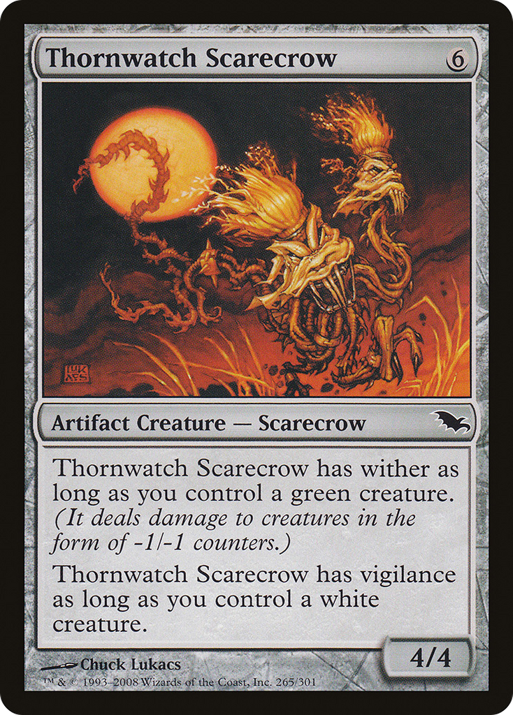 Magic: The Gathering - Thornwatch Scarecrow - Shadowmoor