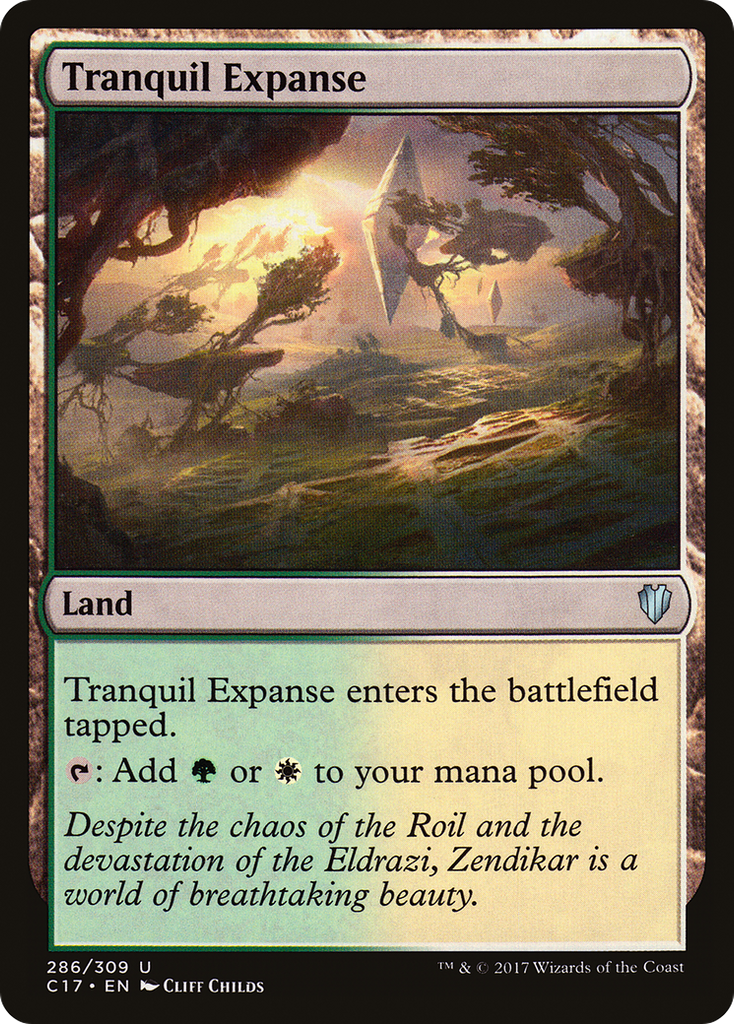 Magic: The Gathering - Tranquil Expanse - Commander 2017