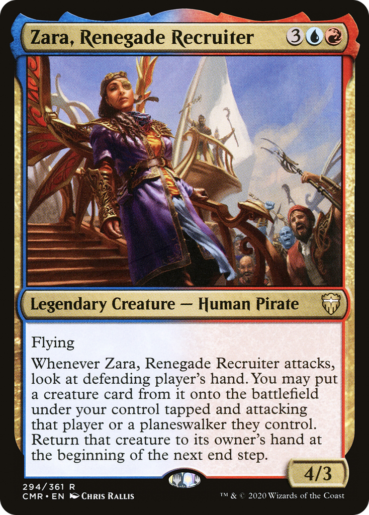 Magic: The Gathering - Zara, Renegade Recruiter - Commander Legends