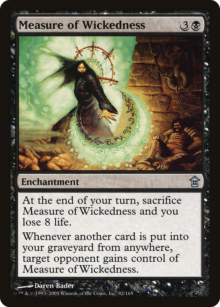 Magic: The Gathering - Measure of Wickedness - Saviors of Kamigawa