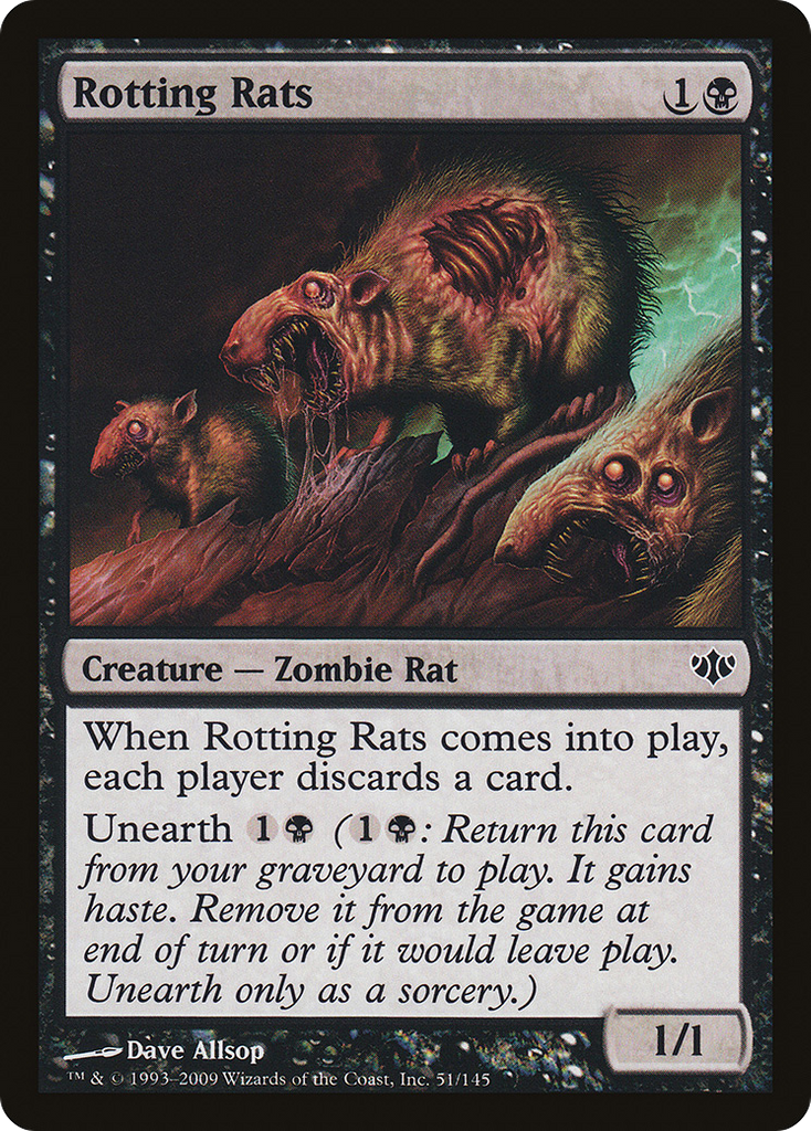 Magic: The Gathering - Rotting Rats - Conflux
