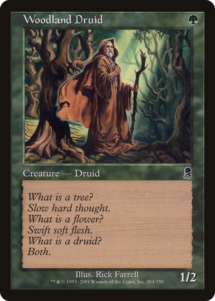 Magic: The Gathering - Woodland Druid - Odyssey