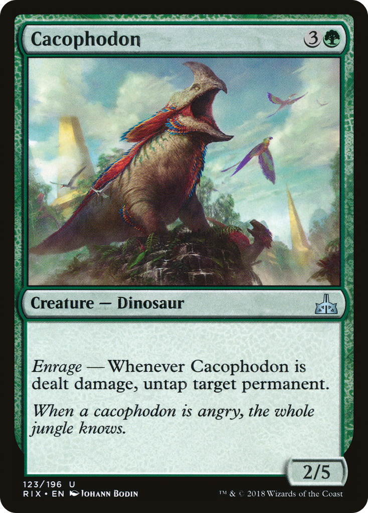 Magic: The Gathering - Cacophodon - Rivals of Ixalan