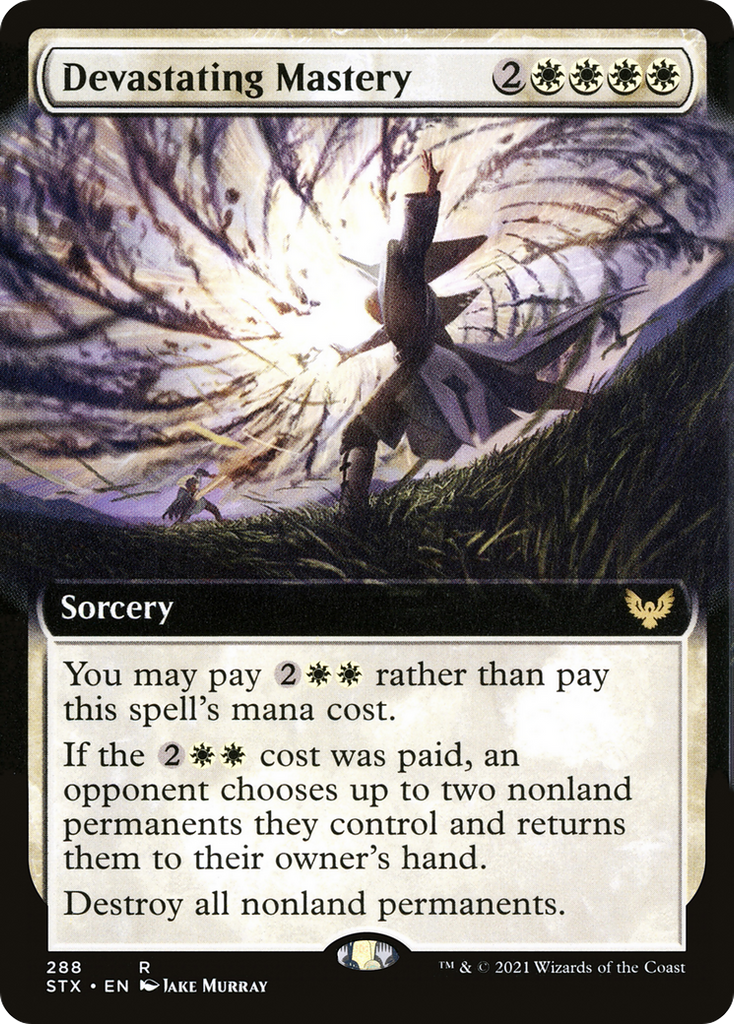 Magic: The Gathering - Devastating Mastery Foil - Strixhaven: School of Mages