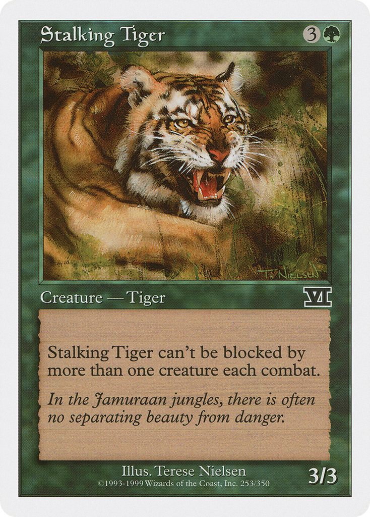 Magic: The Gathering - Stalking Tiger - Classic Sixth Edition