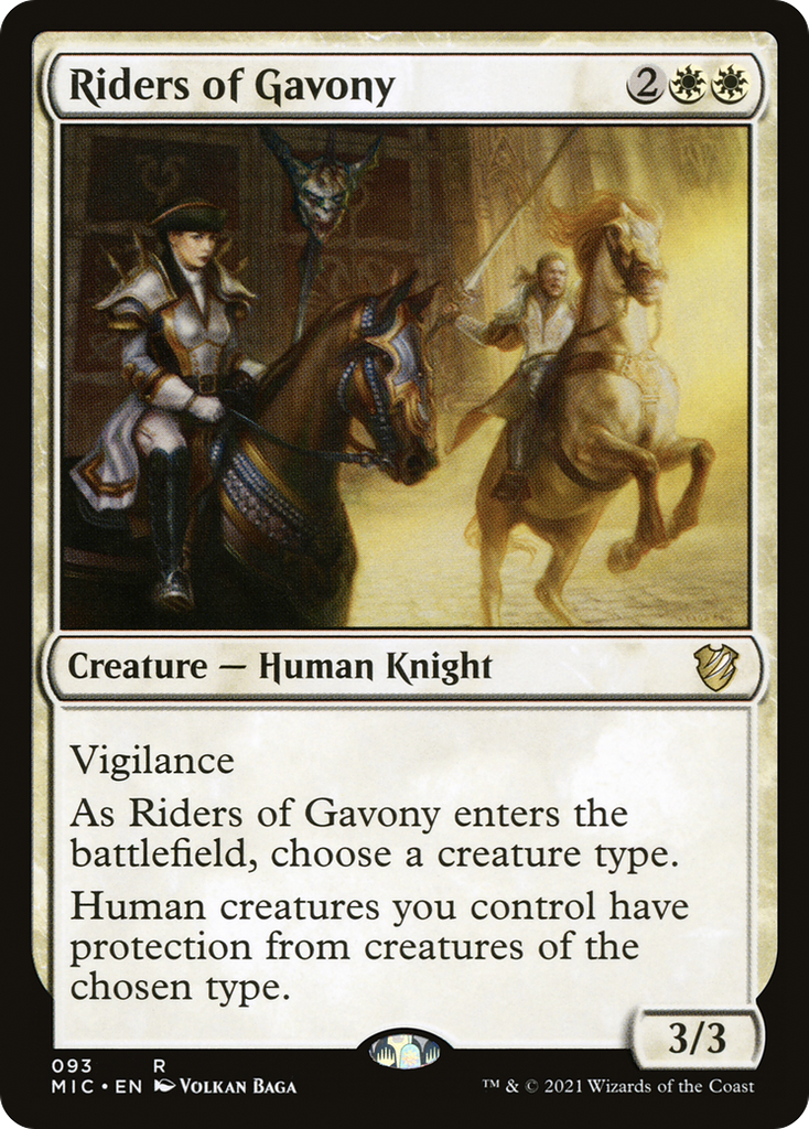 Magic: The Gathering - Riders of Gavony - Midnight Hunt Commander
