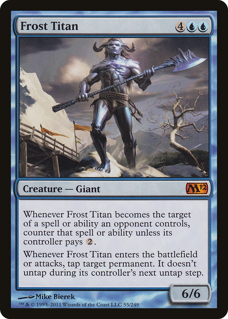 Magic: The Gathering - Frost Titan - Magic 2012