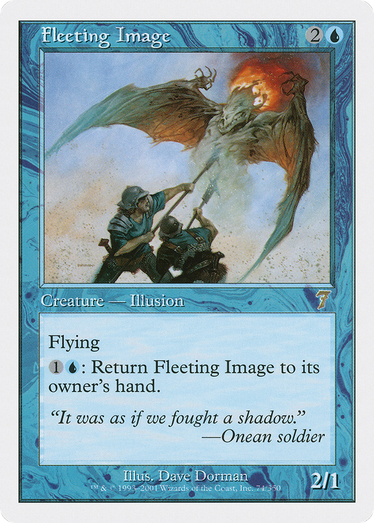 Magic: The Gathering - Fleeting Image - Seventh Edition