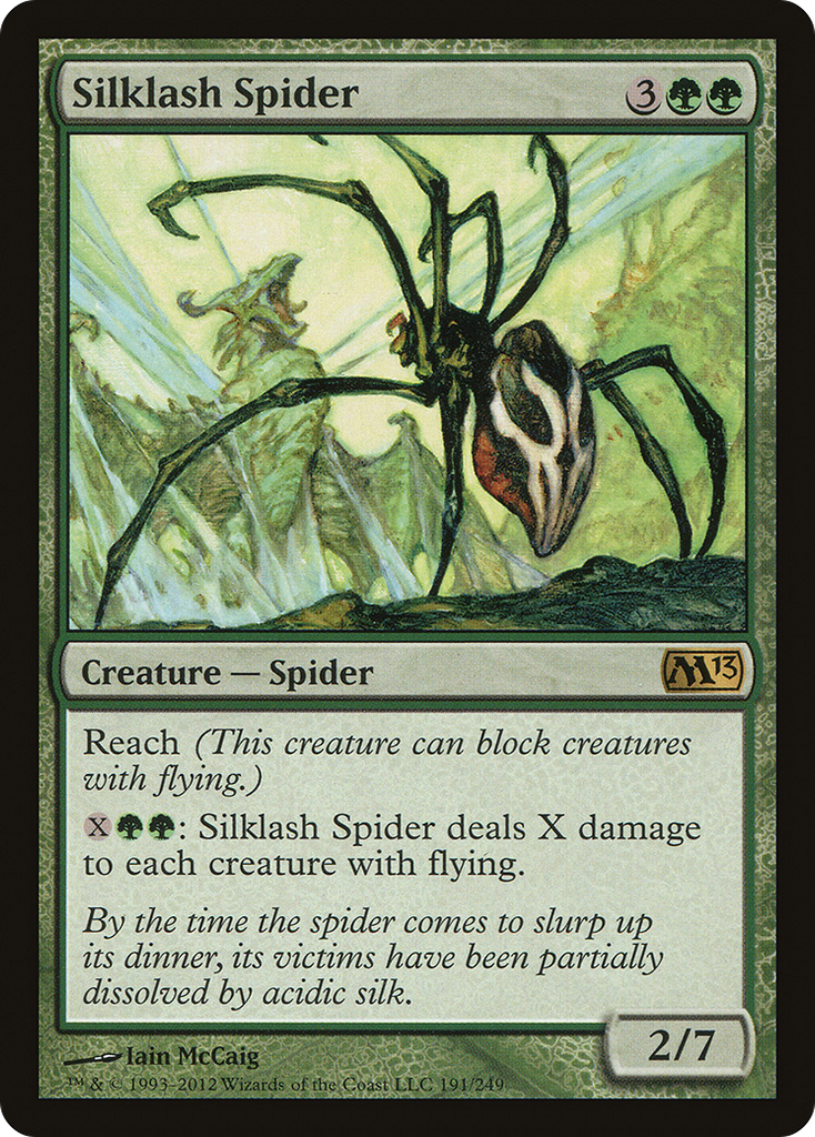 Magic: The Gathering - Silklash Spider - Magic 2013