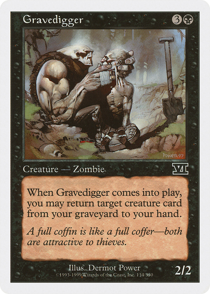 Magic: The Gathering - Gravedigger - Classic Sixth Edition