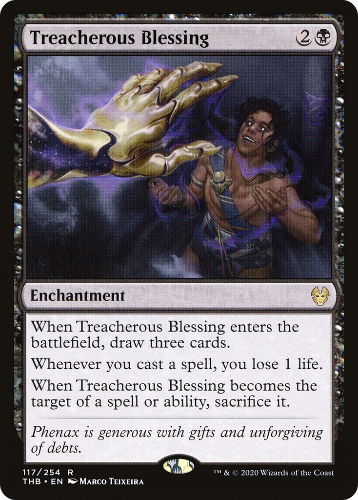 Magic: The Gathering - Treacherous Blessing - Theros Beyond Death