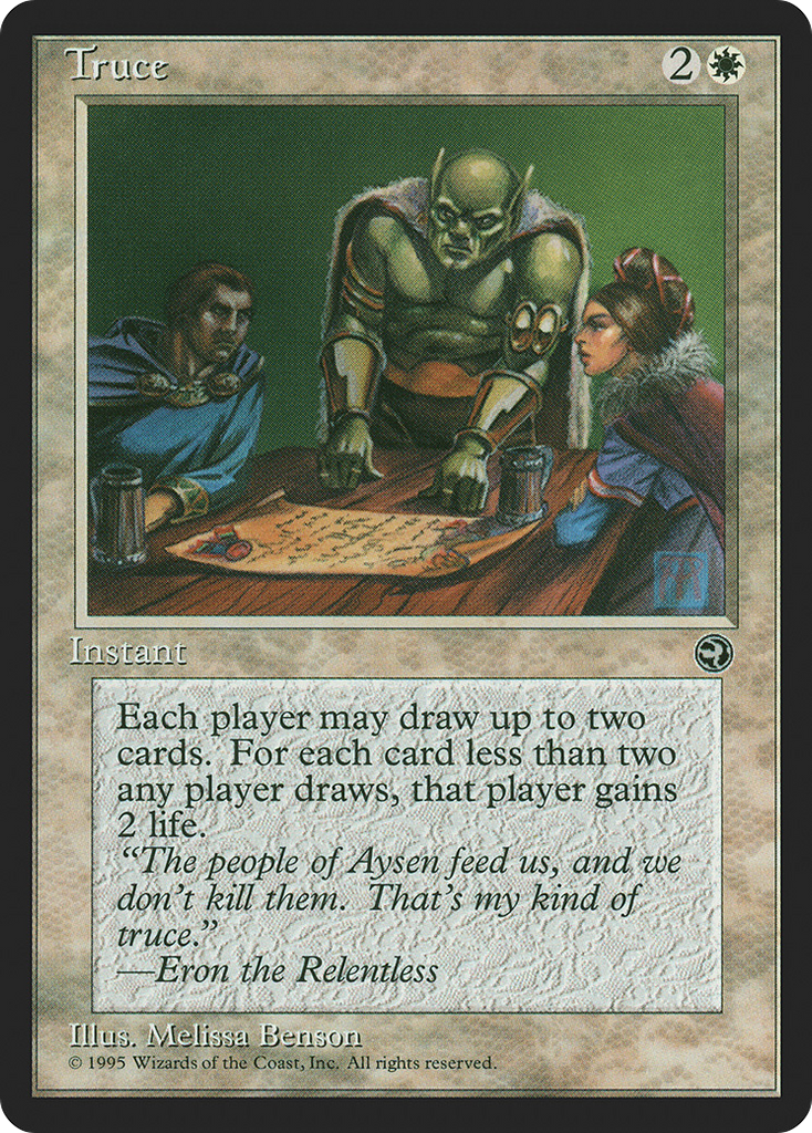 Magic: The Gathering - Truce - Homelands