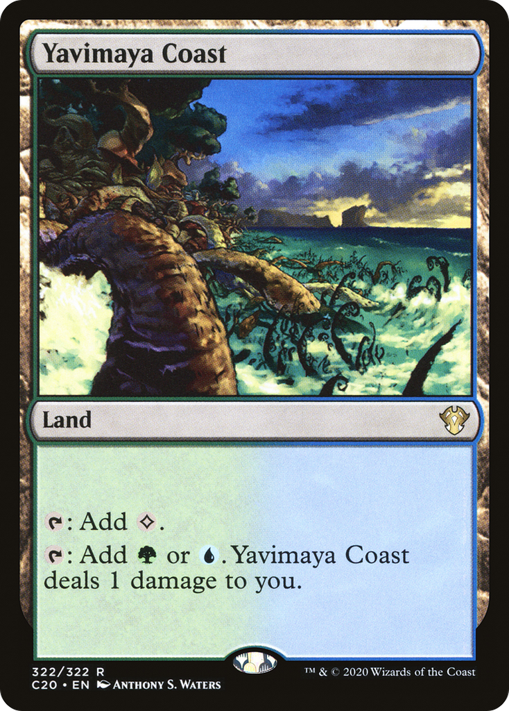 Magic: The Gathering - Yavimaya Coast - Commander 2020