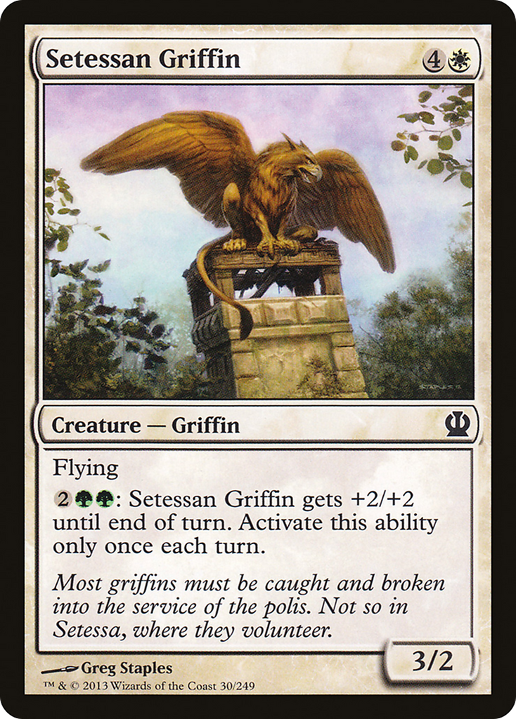 Magic: The Gathering - Setessan Griffin - Theros