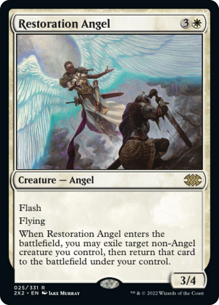 Magic: The Gathering - Restoration Angel - Double Masters 2022
