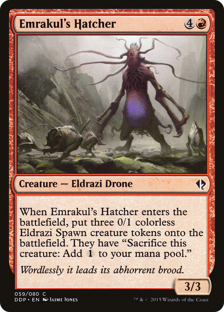 Magic: The Gathering - Emrakul's Hatcher - Duel Decks: Zendikar vs. Eldrazi