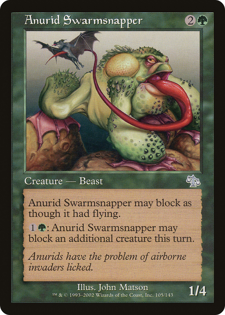 Magic: The Gathering - Anurid Swarmsnapper - Judgment