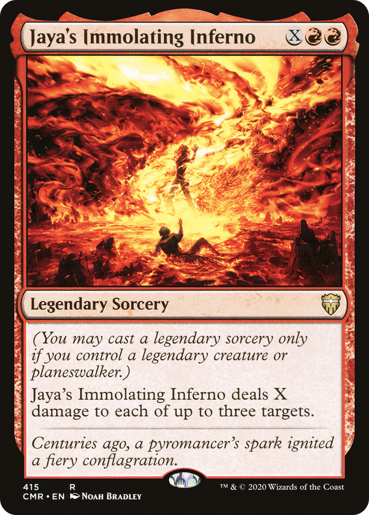 Magic: The Gathering - Jaya's Immolating Inferno - Commander Legends