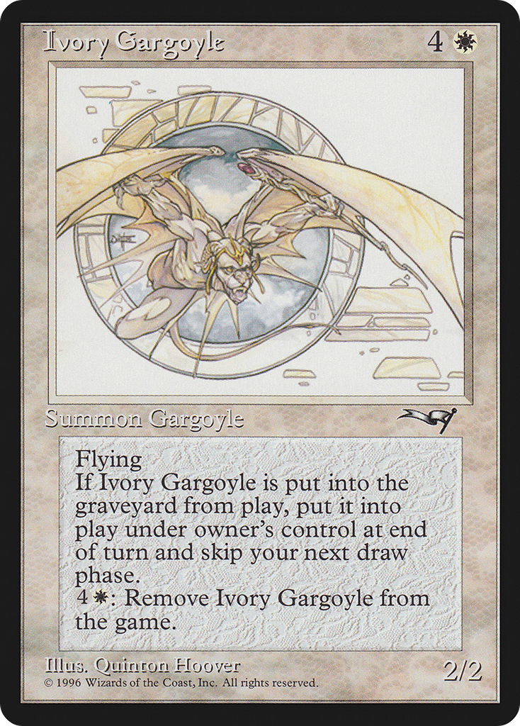 Magic: The Gathering - Ivory Gargoyle - Alliances