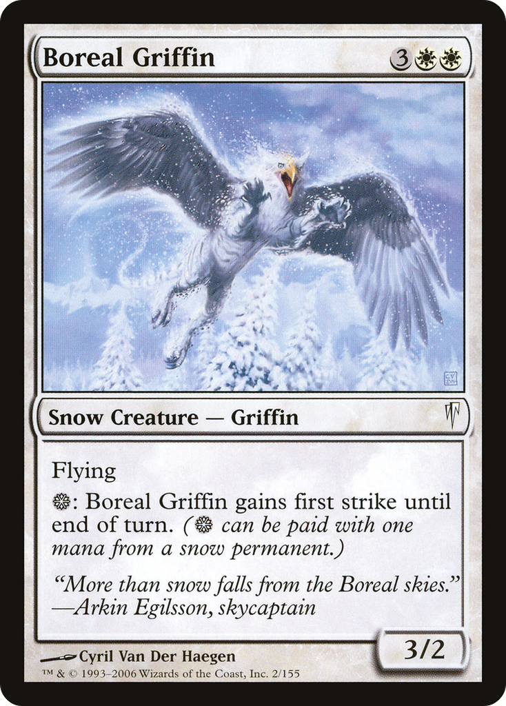 Magic: The Gathering - Boreal Griffin - Coldsnap