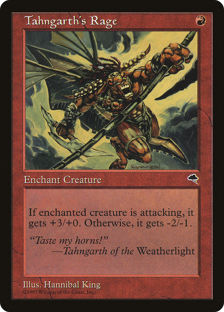 Magic: The Gathering - Tahngarth's Rage - Tempest