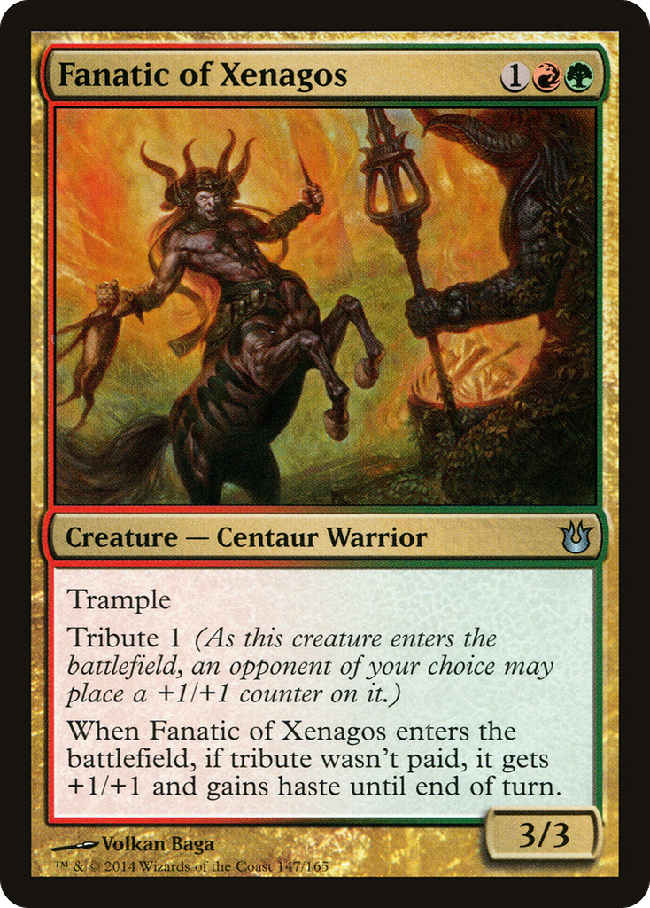 Magic: The Gathering - Fanatic of Xenagos - Born of the Gods