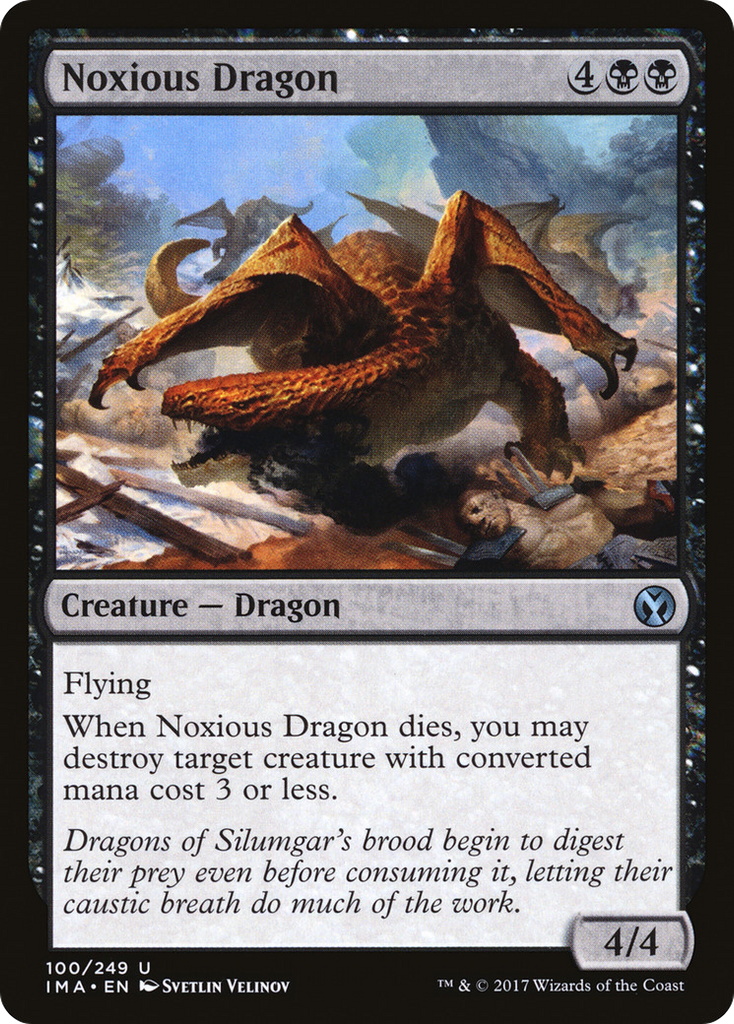 Magic: The Gathering - Noxious Dragon - Iconic Masters