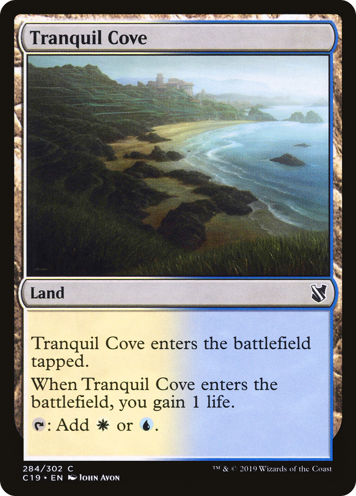 Magic: The Gathering - Tranquil Cove - Commander 2019