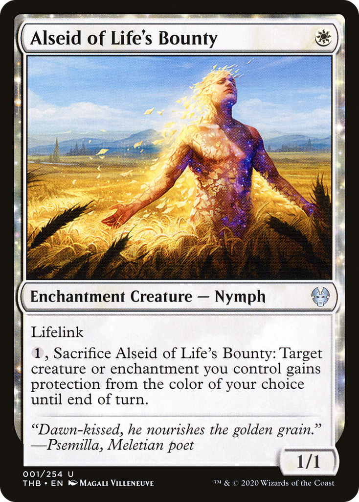 Magic: The Gathering - Alseid of Life's Bounty Foil - Theros Beyond Death