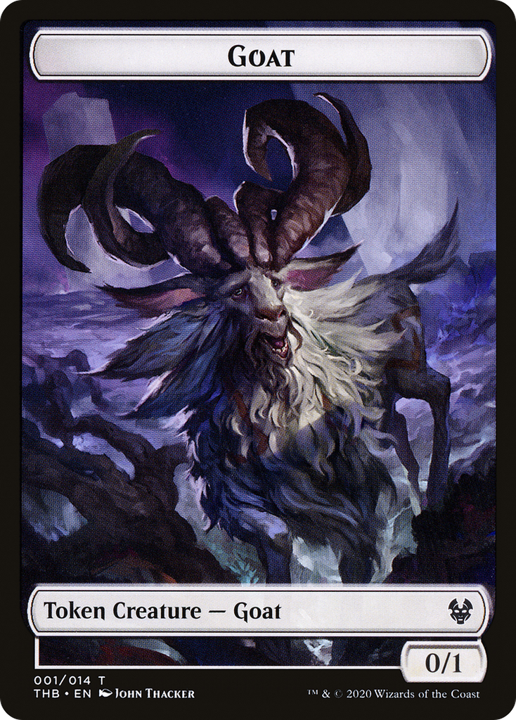 Magic: The Gathering - Goat Token - Theros Beyond Death Tokens