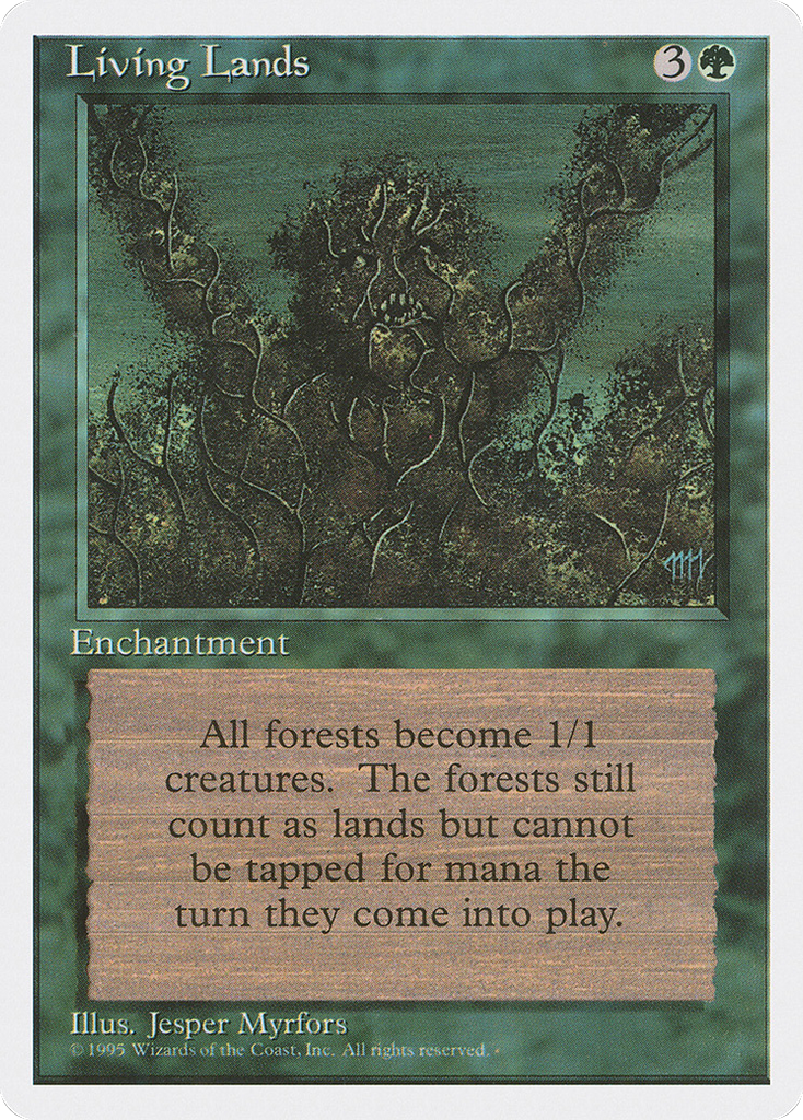 Magic: The Gathering - Living Lands - Fourth Edition