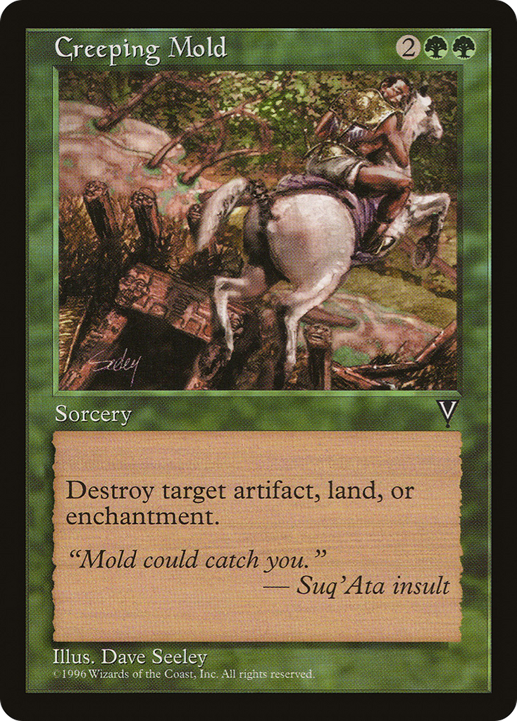 Magic: The Gathering - Creeping Mold - Visions