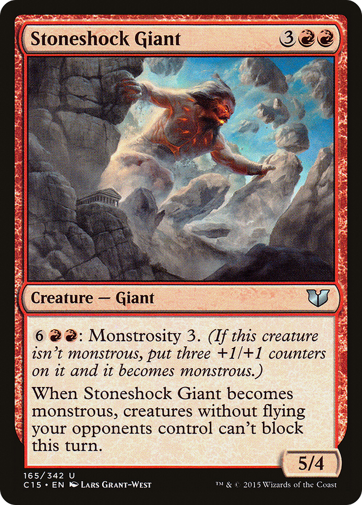 Magic: The Gathering - Stoneshock Giant - Commander 2015