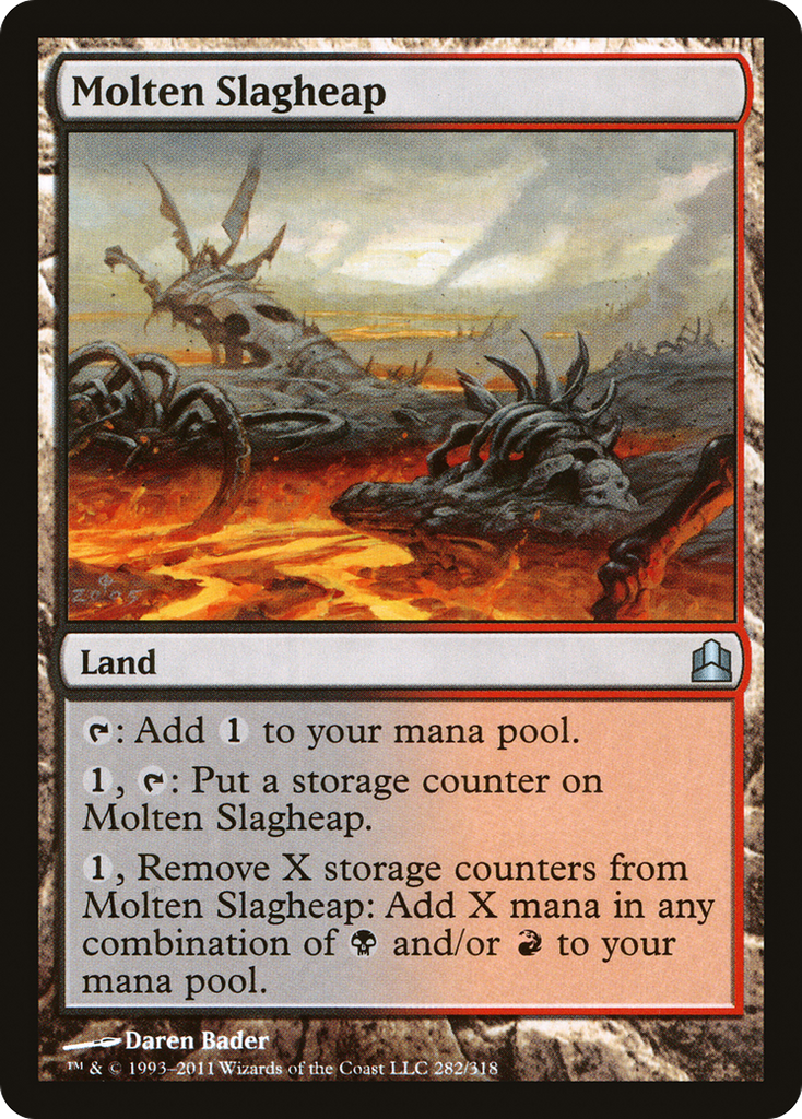 Magic: The Gathering - Molten Slagheap - Commander 2011