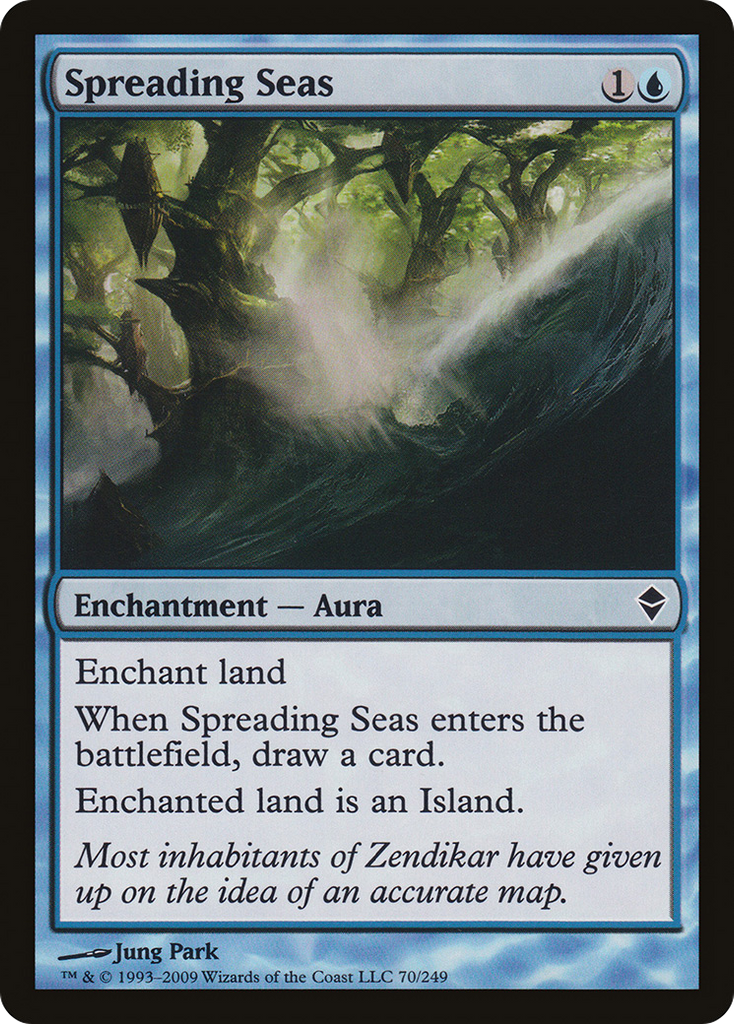 Magic: The Gathering - Spreading Seas - Zendikar