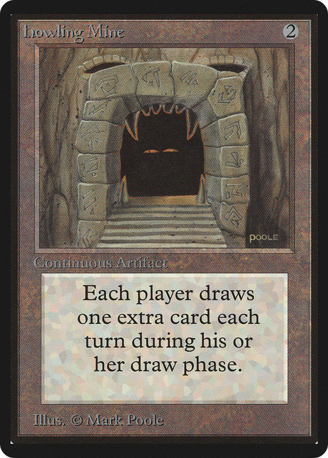 Magic: The Gathering - Howling Mine - Limited Edition Beta