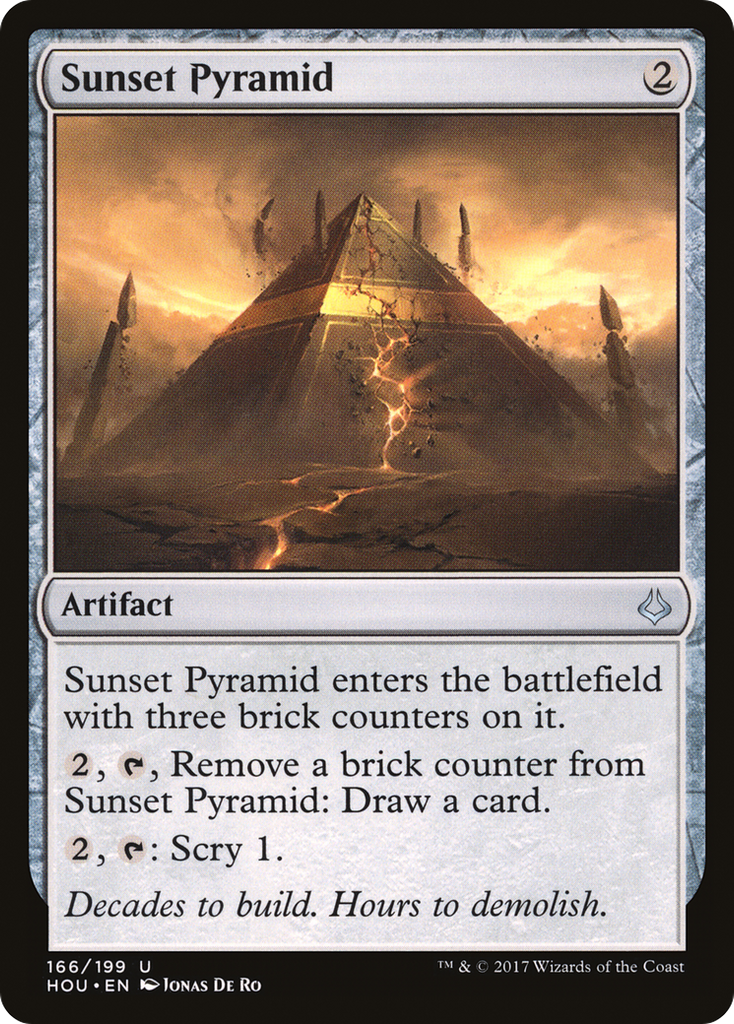 Magic: The Gathering - Sunset Pyramid - Hour of Devastation