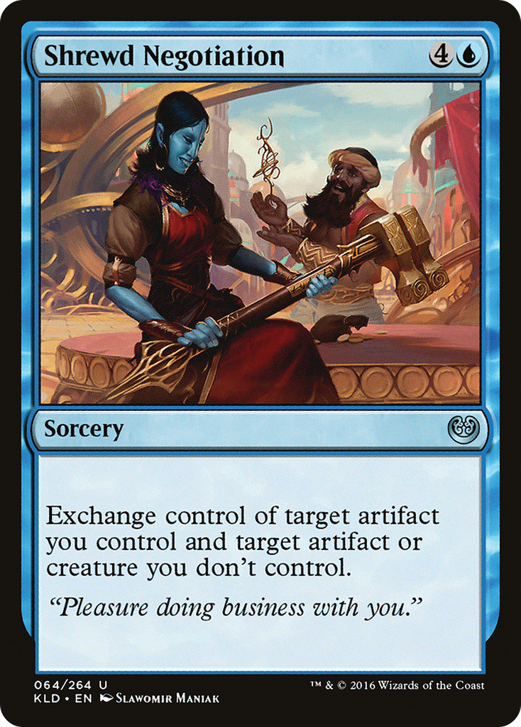 Magic: The Gathering - Shrewd Negotiation - Kaladesh