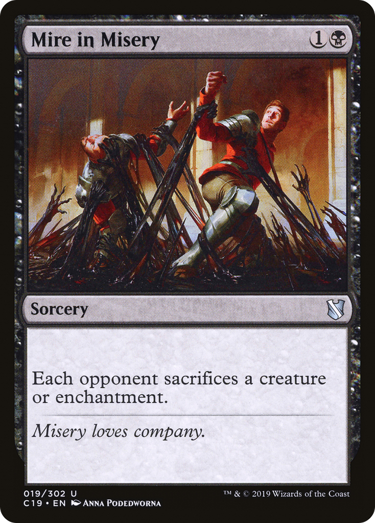 Magic: The Gathering - Mire in Misery - Commander 2019