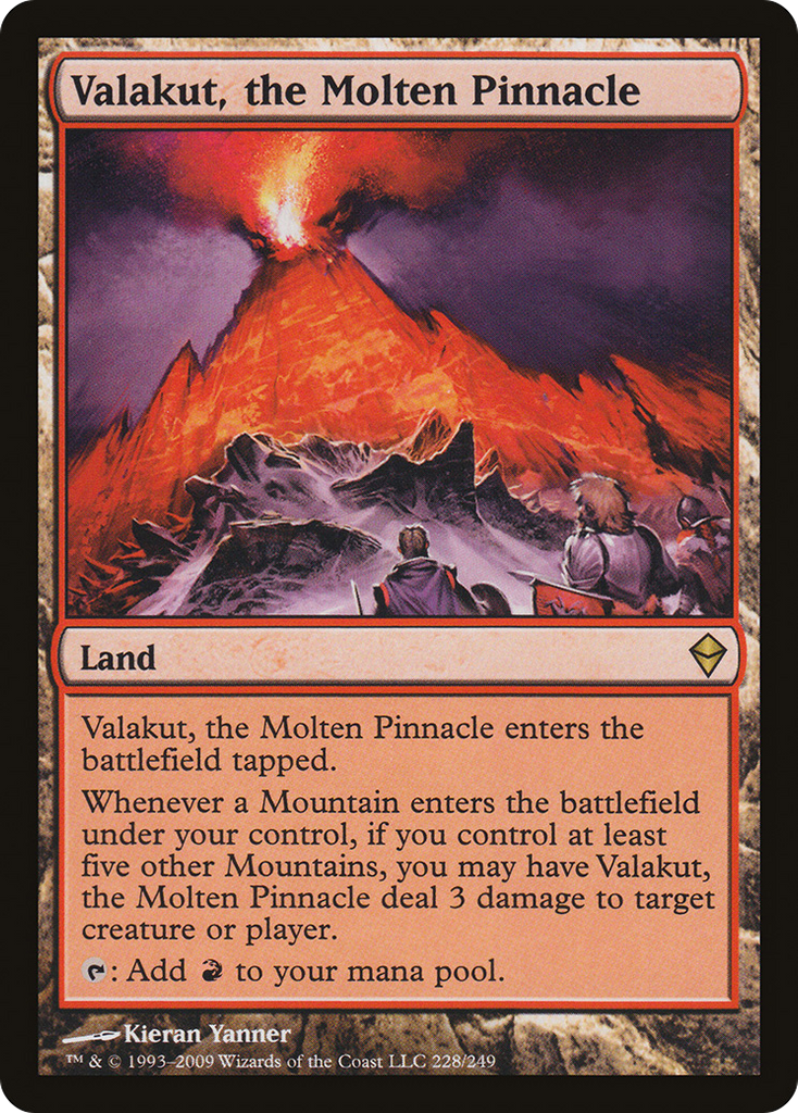 Magic: The Gathering - Valakut, the Molten Pinnacle - Zendikar