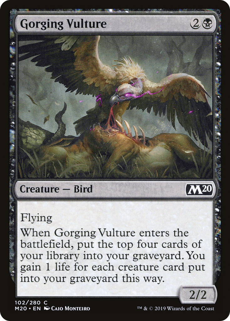 Magic: The Gathering - Gorging Vulture - Core Set 2020