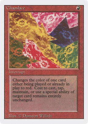 Magic: The Gathering - Chaoslace - Revised Edition