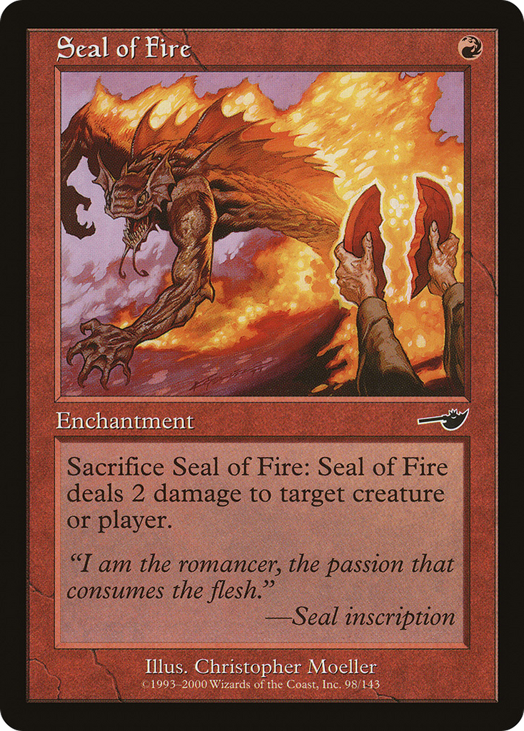 Magic: The Gathering - Seal of Fire - Nemesis