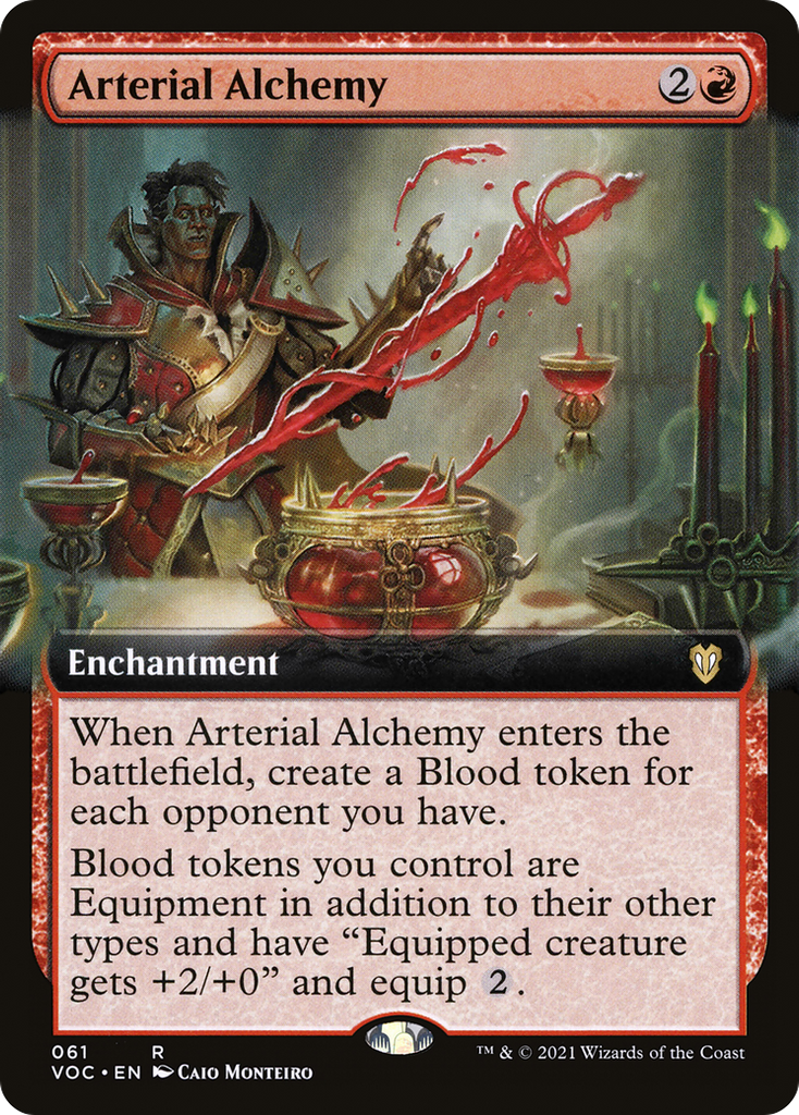 Magic: The Gathering - Arterial Alchemy - Crimson Vow Commander